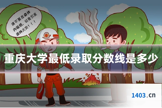 重庆大学最低录取分数线是多少