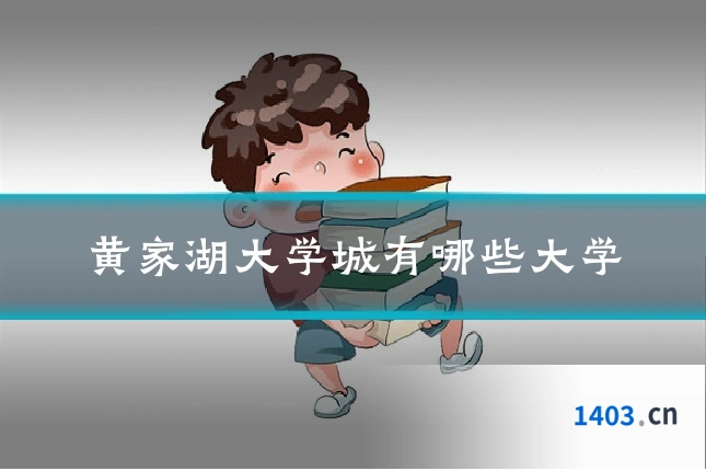 黄家湖大学城有哪些大学