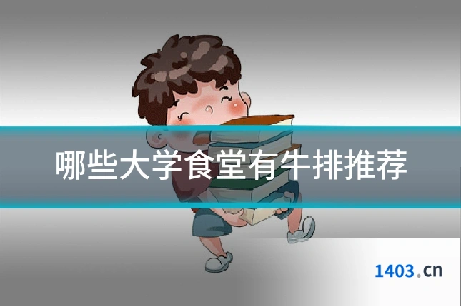 哪些大学食堂有牛排推荐