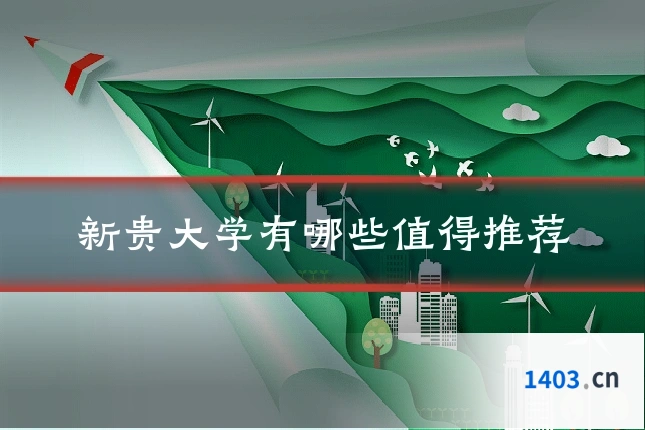 新贵大学有哪些值得推荐