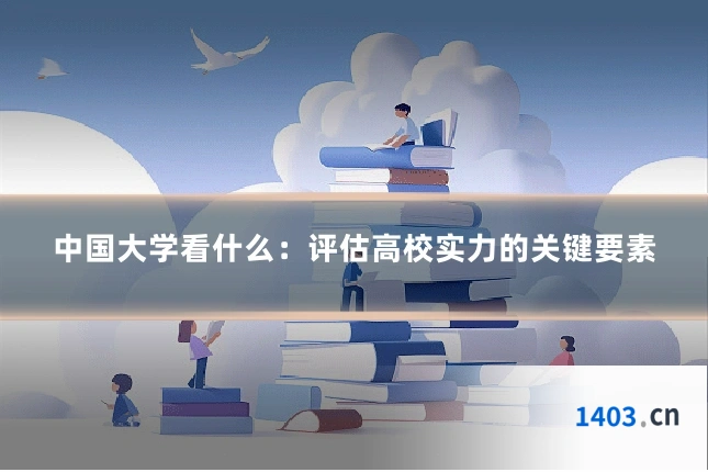 中国大学看什么：评估高校实力的关键要素