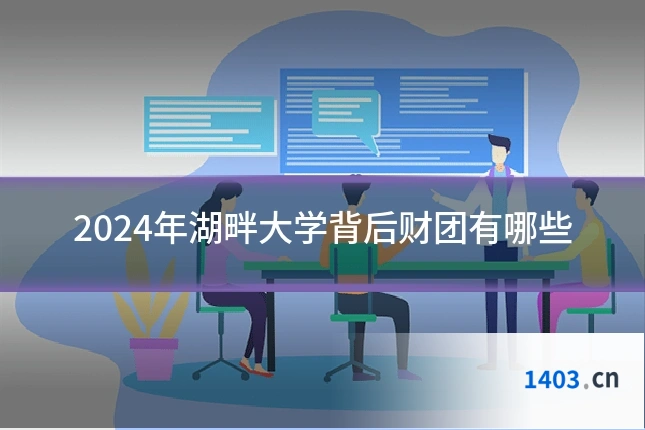 2024年湖畔大学背后财团有哪些