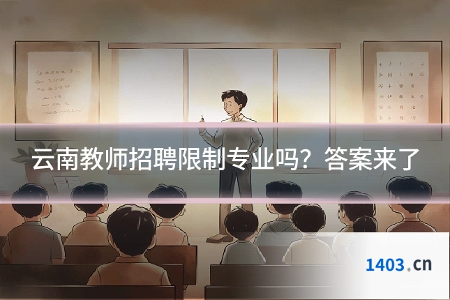 云南教师招聘限制专业吗？答案来了
