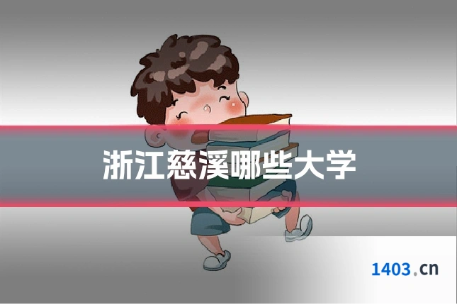 浙江慈溪哪些大学