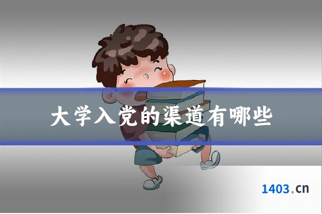 大学入党的渠道有哪些