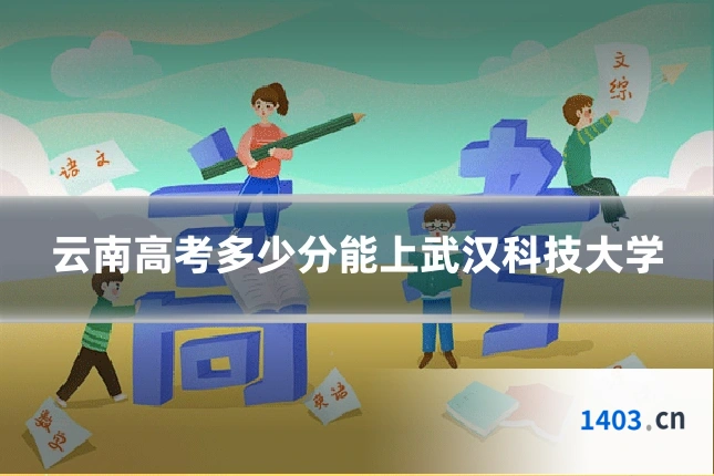 云南高考多少分能上武汉科技大学