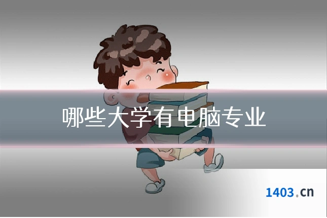哪些大学有电脑专业