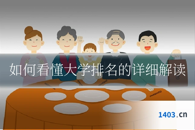 如何看懂大学排名的详细解读