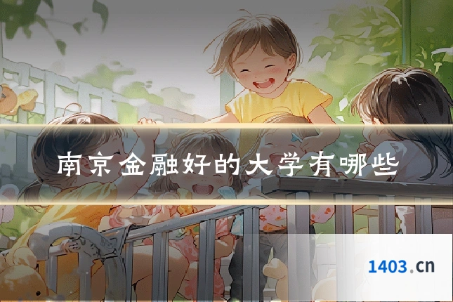 南京金融好的大学有哪些