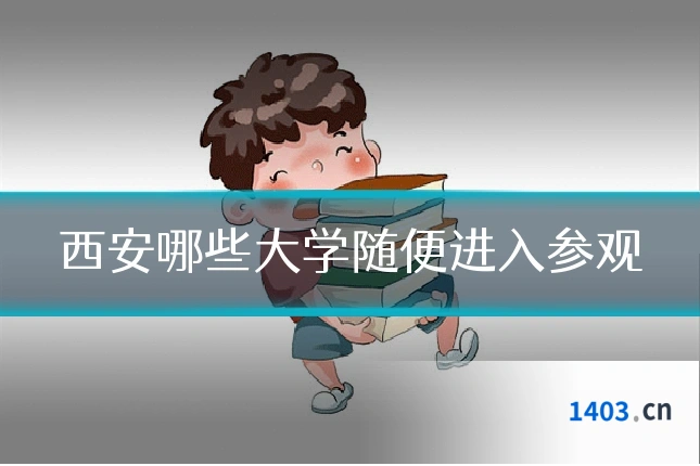 西安哪些大学随便进入参观