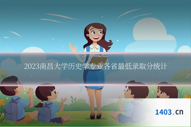 2023南昌大学历史学专业各省最低录取分统计