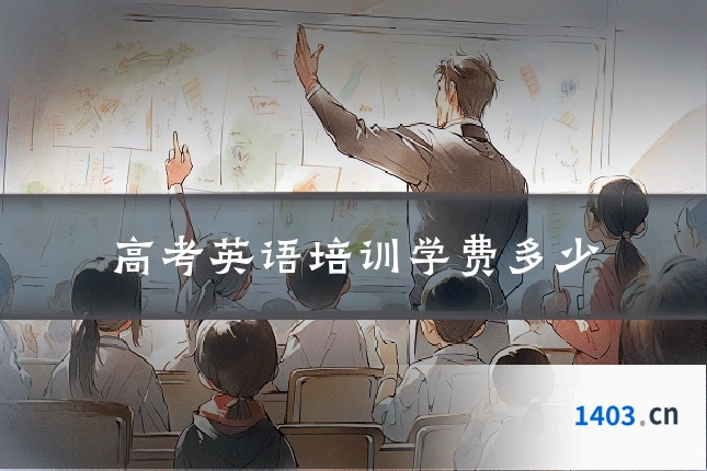 高考英语培训学费多少