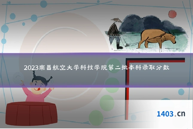 2023南昌航空大学科技学院第二批本科录取分数