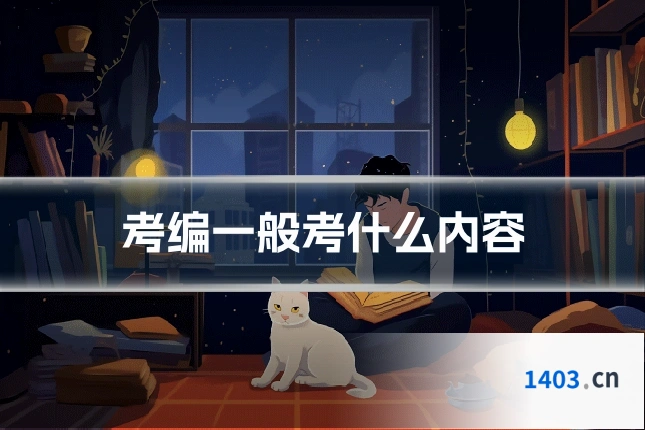 考编一般考什么内容