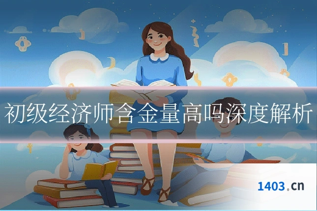 初级经济师含金量高吗深度解析