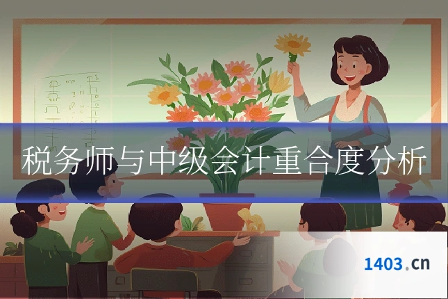 税务师与中级会计重合度分析