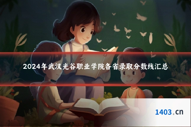 2024年武汉光谷职业学院各省录取分数线汇总