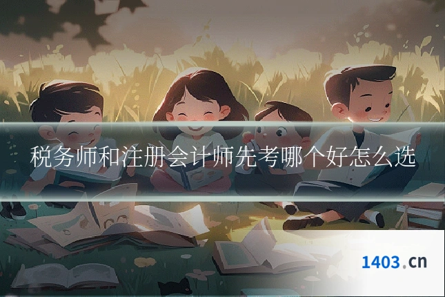 税务师和注册会计师先考哪个好怎么选