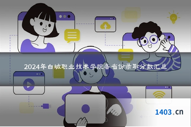 2024年白城职业技术学院各省份录取分数汇总