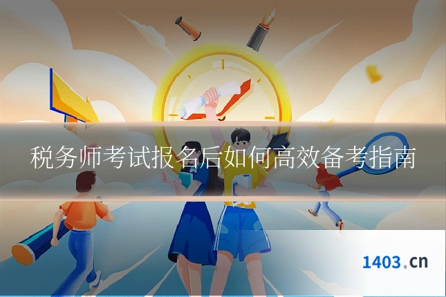 税务师考试报名后如何高效备考指南