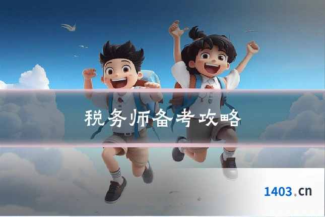 税务师备考攻略