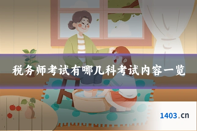 税务师考试有哪几科考试内容一览
