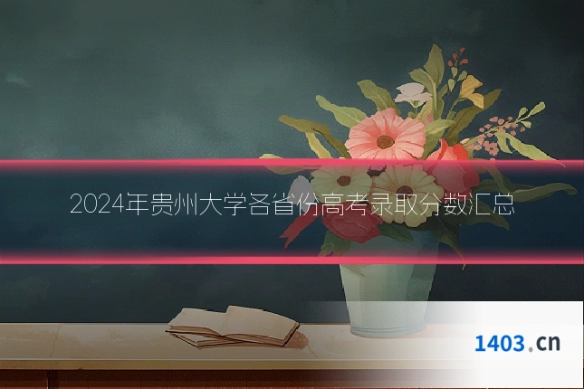 2024年贵州大学各省份高考录取分数汇总