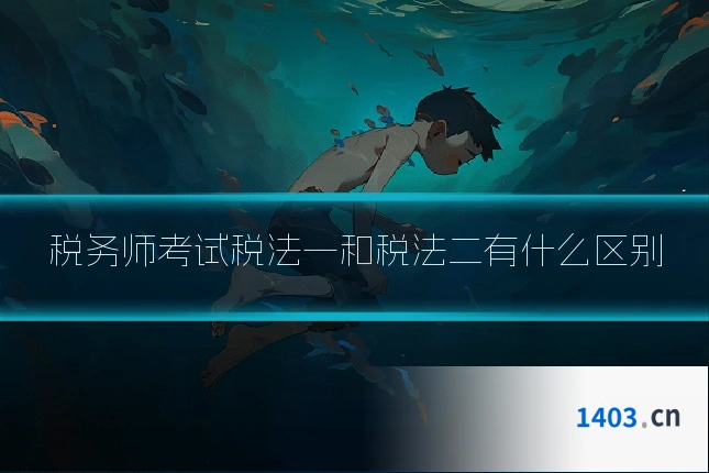 税务师考试税法一和税法二有什么区别