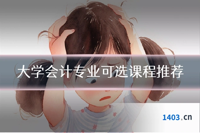大学会计专业可选课程推荐