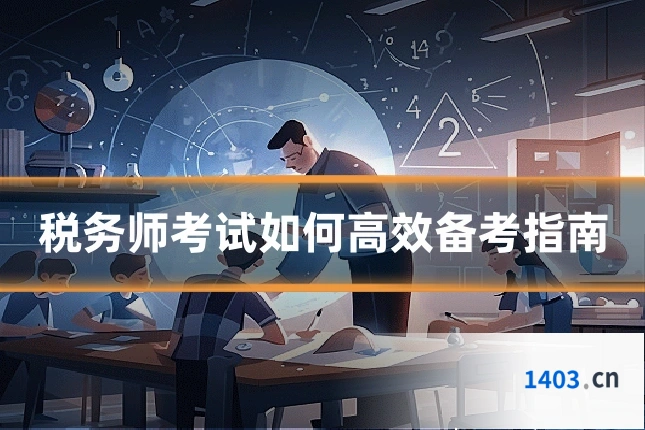税务师考试如何高效备考指南