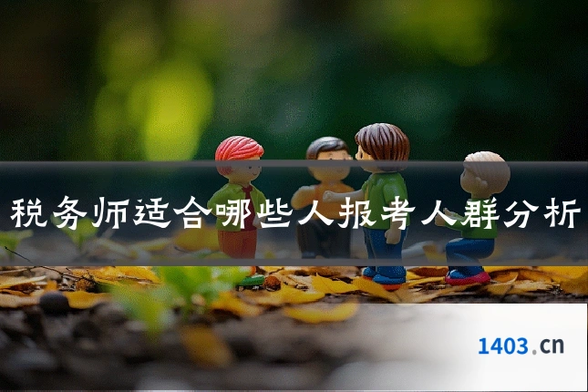 税务师适合哪些人报考人群分析