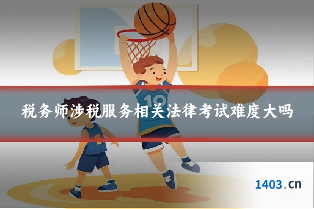 税务师涉税服务相关法律考试难度大吗