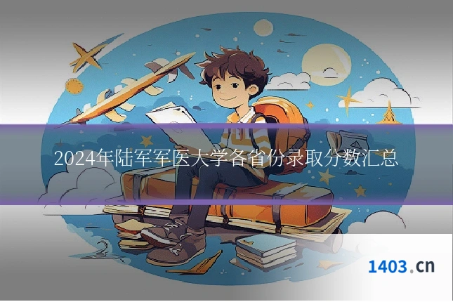 2024年陆军军医大学各省份录取分数汇总