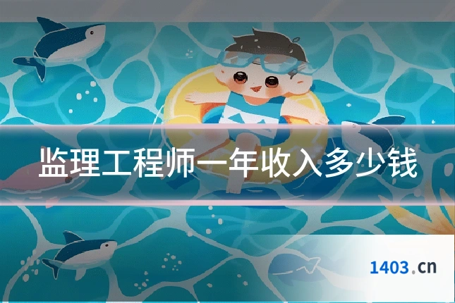 监理工程师一年收入多少钱