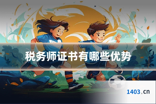 税务师证书有哪些优势