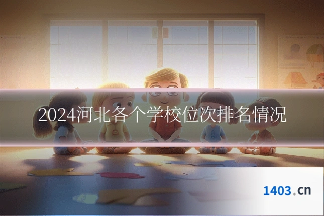 2024河北各个学校位次排名情况