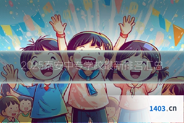 2025泰安中专学校最新排名汇总