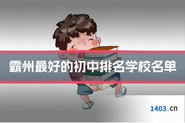 霸州最好的初中排名学校名单