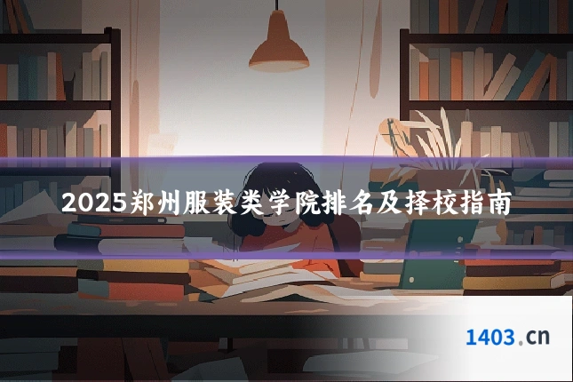 2025郑州服装类学院排名及择校指南