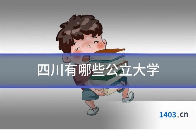 四川有哪些公立大学