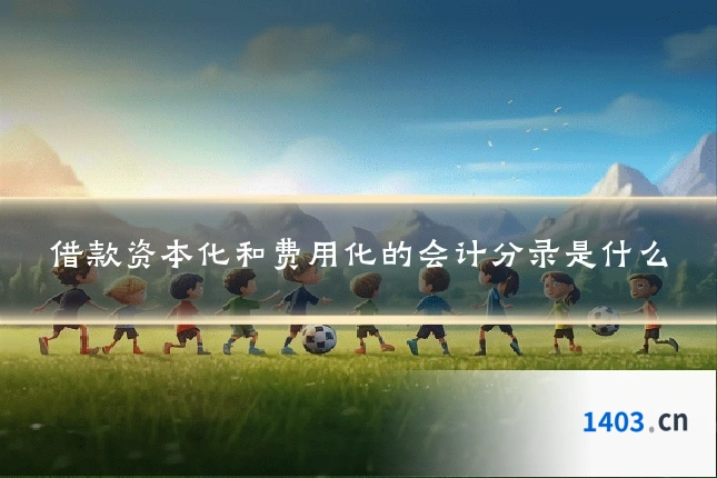 借款资本化和费用化的会计分录是什么