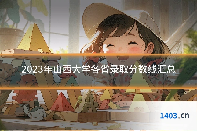 2023年山西大学各省录取分数线汇总