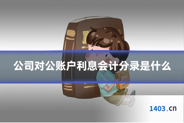 公司对公账户利息会计分录是什么