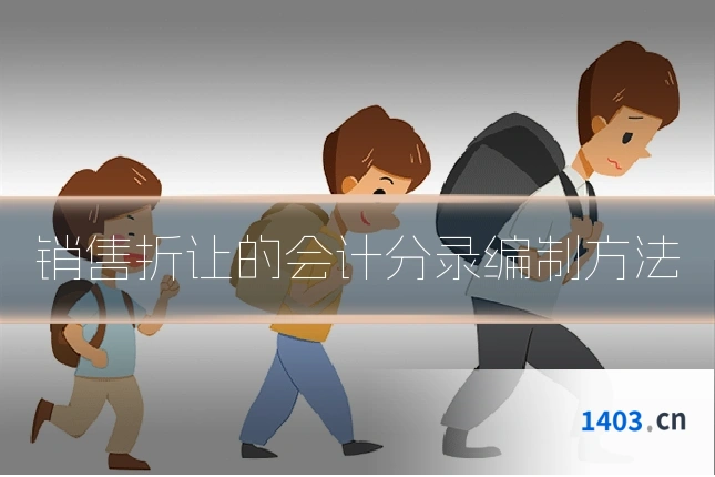 销售折让的会计分录编制方法