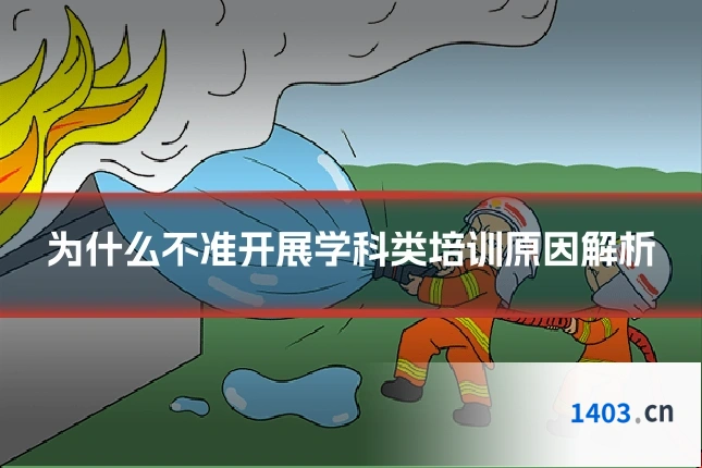 为什么不准开展学科类培训原因解析