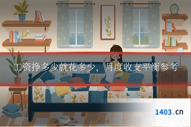 工资挣多少就花多少，月度收支平衡参考