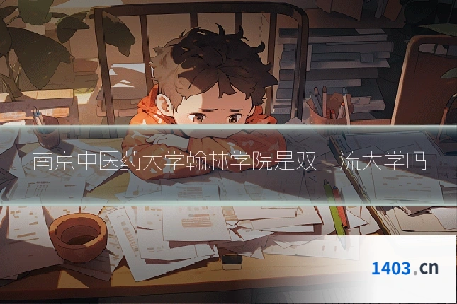 南京中医药大学翰林学院是双一流大学吗