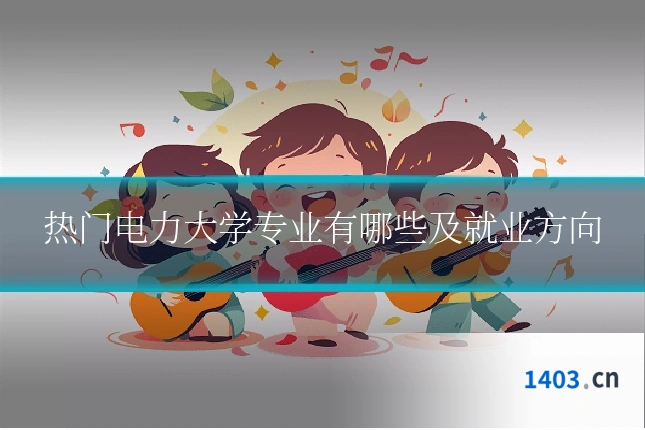 热门电力大学专业有哪些及就业方向