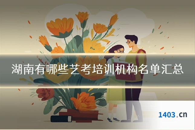 湖南有哪些艺考培训机构名单汇总
