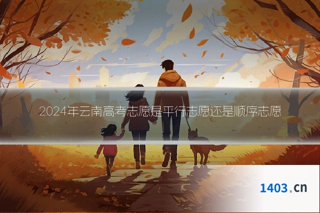 2024年云南高考志愿是平行志愿还是顺序志愿